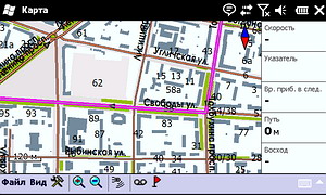 ГИС Русса для Windows Mobile